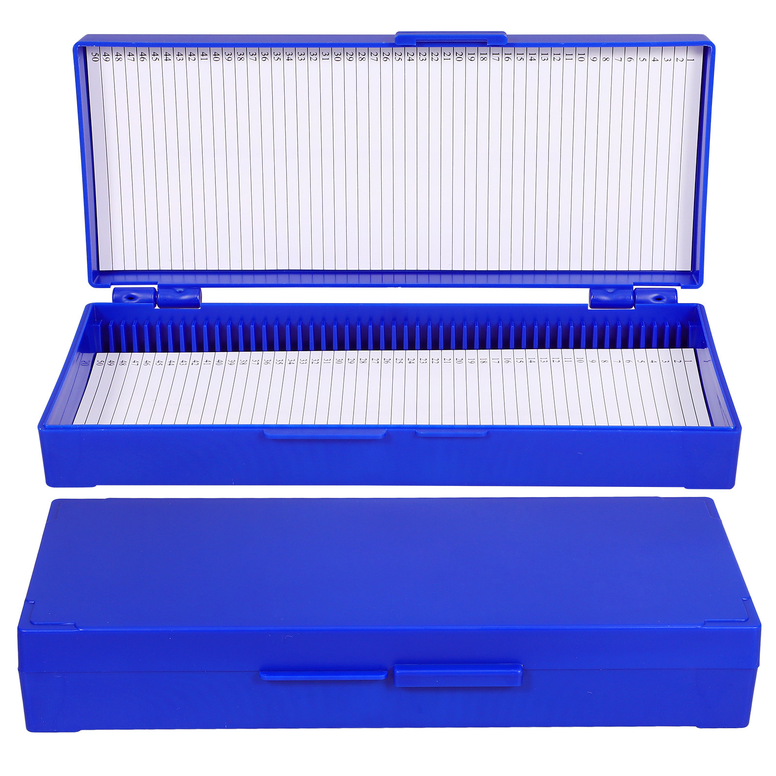2Pcs Slide Boxes ABS Material  - Pathology Slide Storage recension och pris