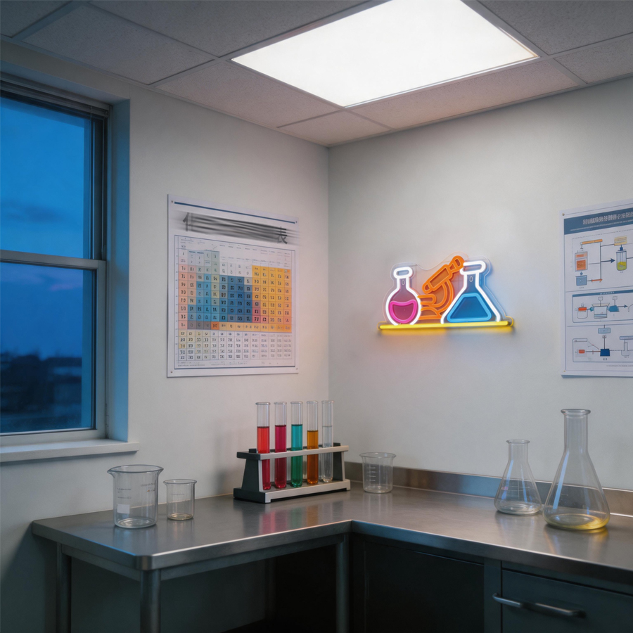 Laboratory Equipment Led Neon  - Medical Lab Assistant recension och pris