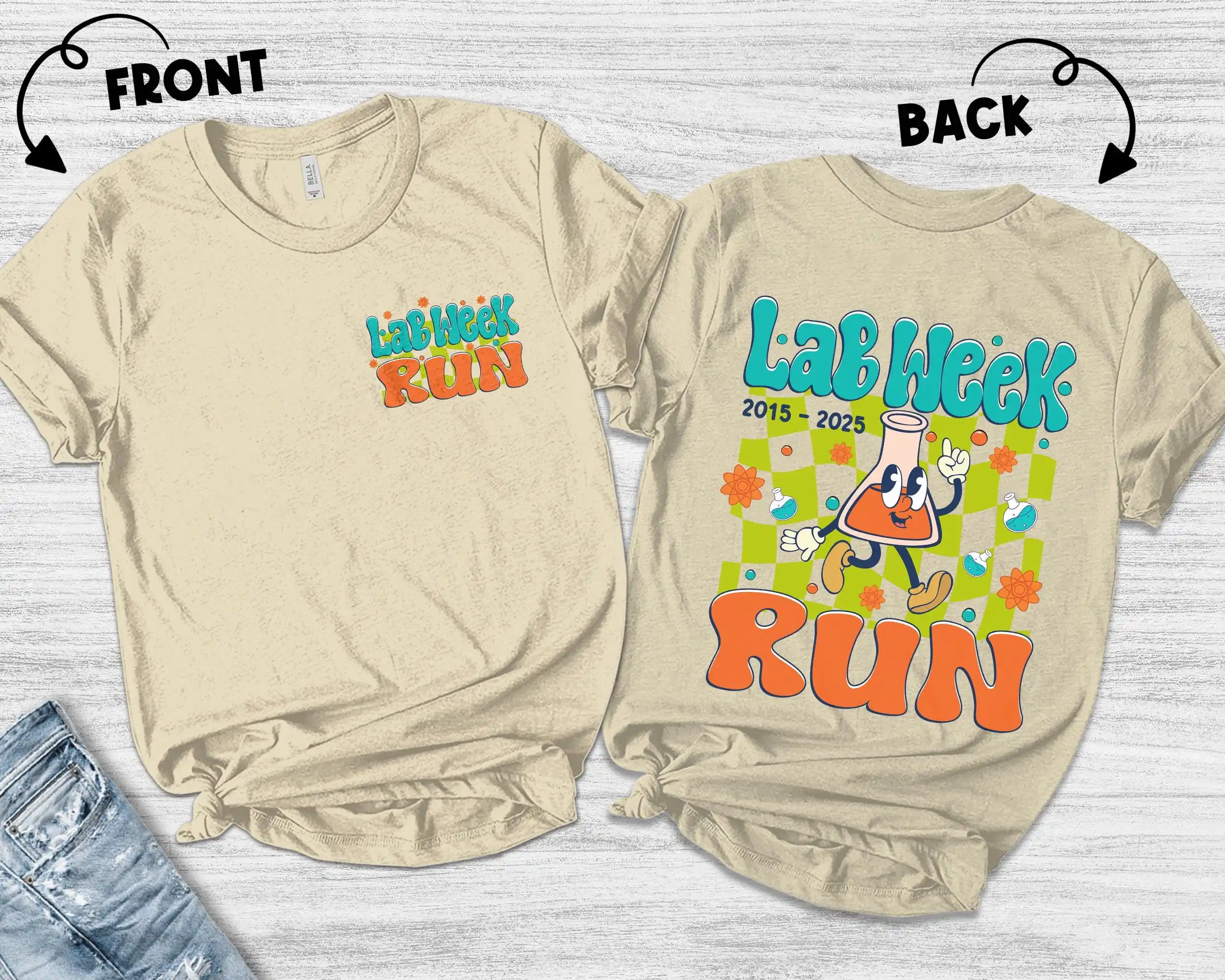 Retro Lab Week 2025 T Shirt Ru - Medical Lab Assistant recension och pris