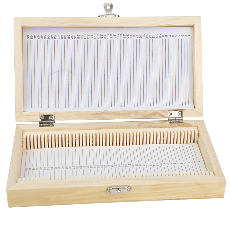 2pcs Microscope Slide Box Case - Pathology Slide Storage recension och pris