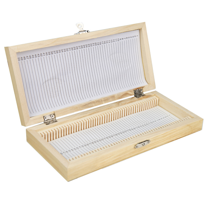 25/50/100pcs Wooden Microscope - Pathology Slide Storage recension och pris