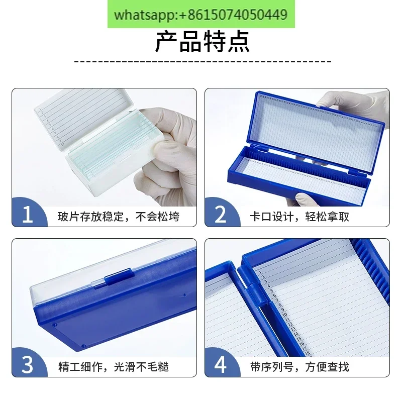 Slide box Specimen Thickened p - Pathology Slide Storage recension och pris