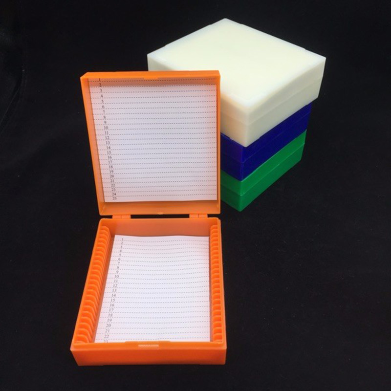 2PCS Plastic Microscope Slides - Pathology Slide Storage recension och pris