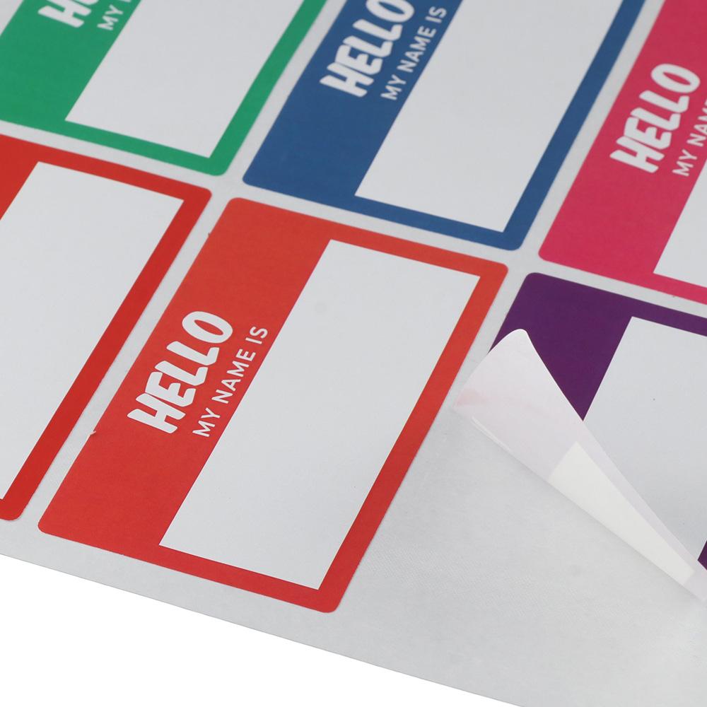 10 Sheets Hello My Name is Nam - Medical Label recension och pris